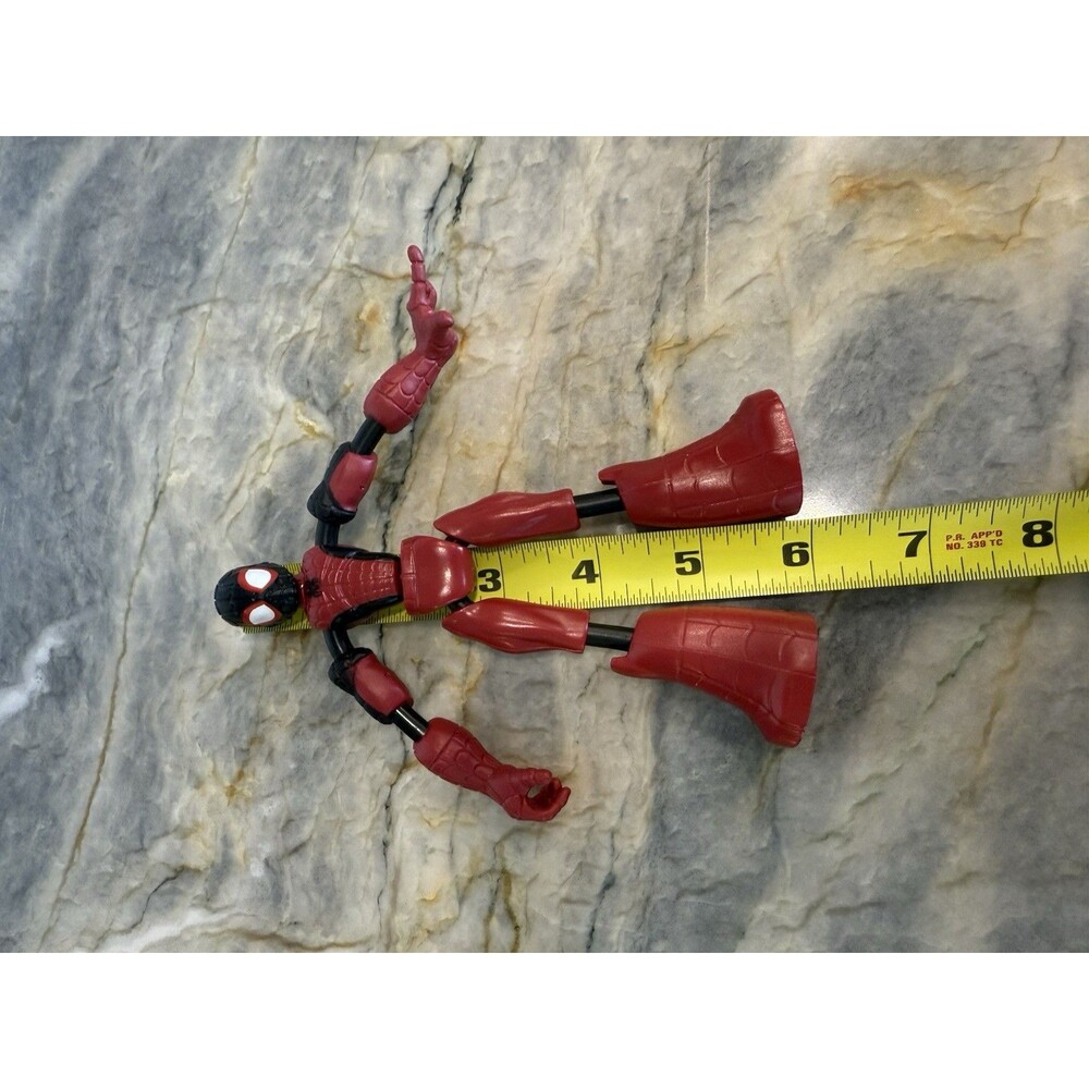 Marvel Bend & Flex Black Red Suit Spider-Man Venom Action Figure Hasbro #70236 - Picture 4 of 6